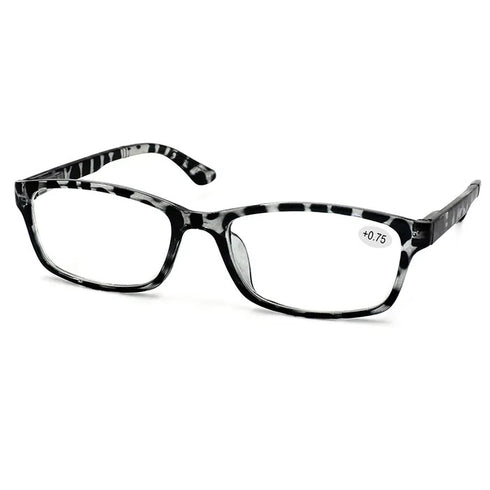 +0.75 Clear/Black Magnified Glasses